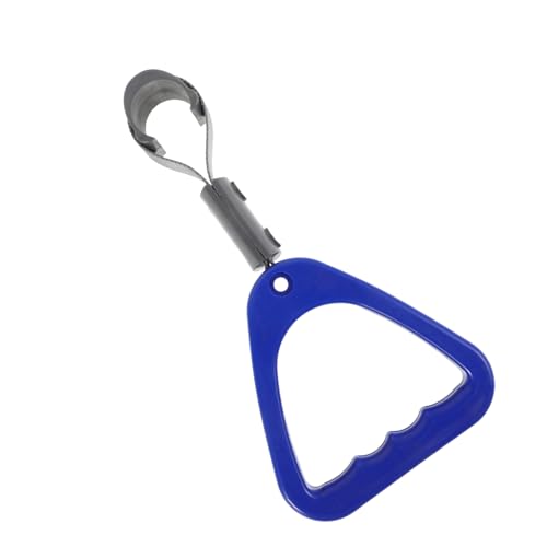 MUCKLILY Loop Assist Handle Ring Transport Assist Grip Bus Hand Grip Public Transit Support Handle Vehicle Handrail Grip Subway Assist Grip Convenient Hand Grip Blue Plastic Abs
