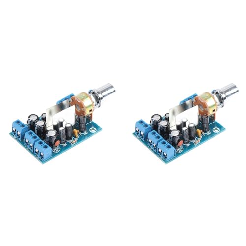 Mocturnity 2 x TEA2025B Verstärker Audio-Platine 2.0 Channrl Mini Stereo Verstärker AMP 3Wx2 Home Sound Theater