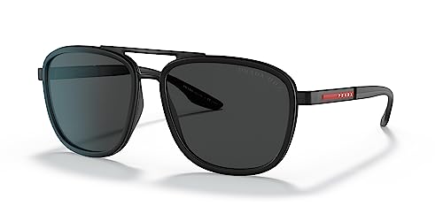 óculos de sol Prada Linea Rossa mod sps50x 08o-02g polarizado