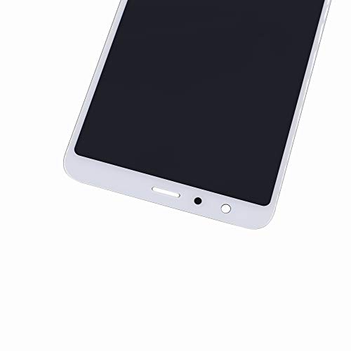 Image of LCD Screen Display with Digitizer Touch Panel Without Bezel Frame Compatible with Asus Zenfone Max Plus (M1) ZB570TL(White)