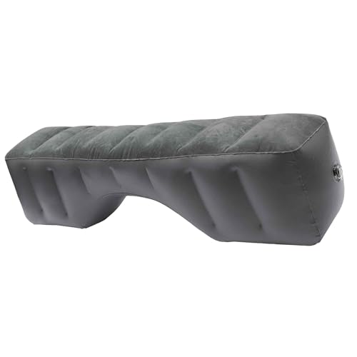 FUELHOOD 車中泊エアマット リアシートがベッドに変身 足置きクッション付き 睡眠 軽自動車対応 グレー