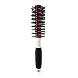Phillips Brush Tourmaline Monster Vent 6 Professional Hair Brush (2.25” Diameter Barrel) - Vented Hairbrush with Nylon Reinforced Boar Hair Bristles, Beech Wood Handle with Rubber Grip