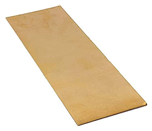 Plaque de laiton 3x200x300mm pour métaux de précision de qualité