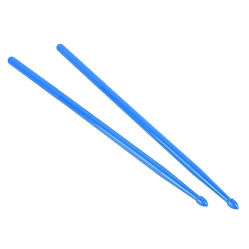 Set de Baquetas de Nylon para Batería, 2 Piezas, Azul, Para Practica de Instrumentos de Percusión miniatura 2