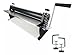 18-Inch Pizza Dough Roller Machine with Hand Crank - Pasta Maker, Dough Sheeter Features Non-Stick Rollers with Thickness Control - Solid Steel and Aluminum Construction
