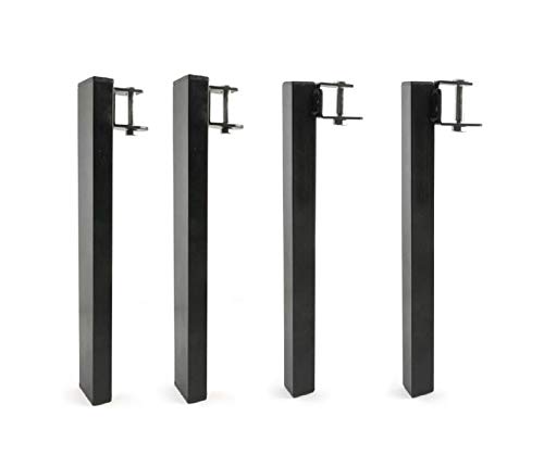 Argomaniz Juego de 4 Patas Nido Parte Alta, para somier de 30 * 30