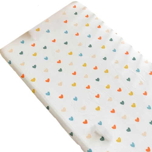 Tmboryuu Baby Bassinet Fitted Sheet Soft & Comfortable Protective Sleeve Case for Boys Girls Fit Multi Shape Mattresses