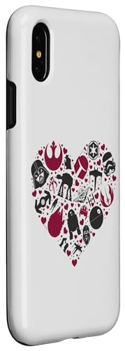 Coque iPhone X XS Star Wars Dark Side protection silicone - 3
