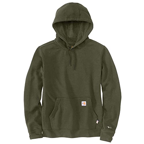 Carhartt Men's 104983 Flame-Resistant Force® Loose Fit Midweight Hooded2