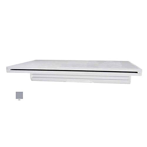 Custom Molded Products 24In Pool Waterfall (6In Lip) Gray #25577-231-000