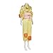 RocailleCos Anime Kikunojo Cosplay Costume Adult Sexy OKiku Yellow Kimono Dress Outfits Suit for Women (yellow, M)