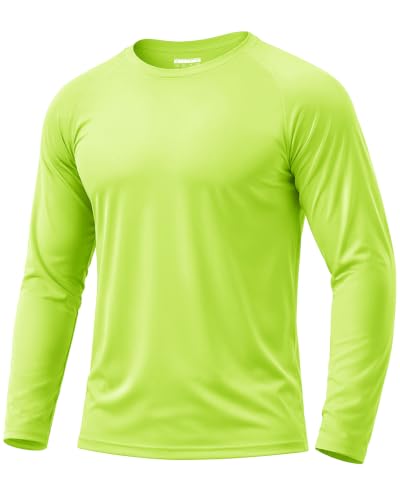 Image of Boladeci Men's UPF 50+ Sun Protection UV SPF Shirts Long Sleeve Lightweight Quick Dry Swim T-Shirts Rash Guard