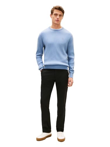 Image of Tommy Hilfiger Men's Casual Moisture Wicking Wrinkle Resistant Stretch Performance Pants in Straight Fit