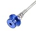 X AUTOHAUX 1 Pair Front Rear Bicycle Quick Release Axles Skewers Lever Aluminum Alloy 145mm 185mm Blue for MTB Bike