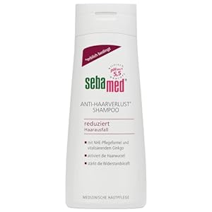 Sebamed Shampoo, shampoo tegen haaruitval, voor krachtig en gezond haar, bevordert de groei en activeert de haarwortels, geschikt voor mannen en vrouwen, 200 ml