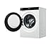 Haier X Serie 5 Waschmaschine 8 kg, freistehend, Frontlader, Klasse A-30%, 1400 Umdrehungen, Smart AI Cycle, Dampfreinigungszyklus, Wi-Fi mit App hon, 85 x 60 x 56 cm, Weiß – HW80-BP14357U-IT