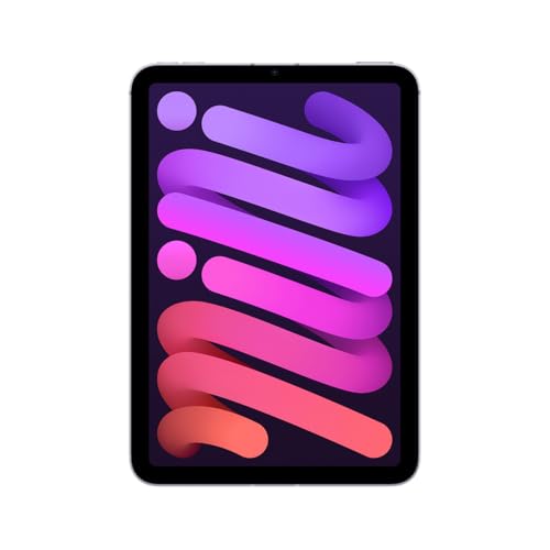 Image of Apple iPad mini (A17 Pro): Apple Intelligence, 8.3-inch Liquid Retina Display, 256GB, Wi-Fi 6E + 5G Cellular, 12MP Front /12MP Back Camera, Touch ID, All-Day Battery Life - Purple
