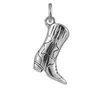 jewellerybox Sterling Silver Cowboy Charm