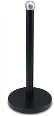 Stainless Steel Kitchen Towel Roll Holder Modern Design Pole Roll Stand New Black