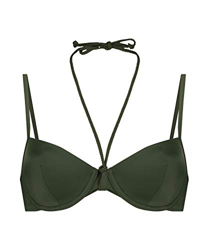 Preisvergleich Produktbild HUNKEMÖLLER Vorgeformtes Bügel-Bikinioberteil Luxe - Khaki - 85D