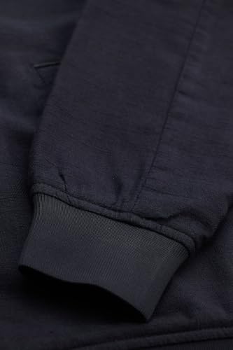 Image of SNITCH Mens Textured Relaxed Fit Jacket