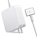 MacBook Pro/Air Charger 60W Power Adapter with MagSafe 2 (T) Style Connector - Works with 45W / 60W / & 85W MacBooks -11/13/15, Retina Display - Compatible with Macbooks (Late 2012) & After