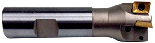 HHIP 5822-1608 Square Shoulder Coolant-Thru Indexable End Mill, 1