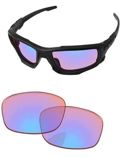Image of Replacement Lenses for Oakley Si Ballistic Shocktube OO9329 Sunglass - Precision Fit, UV Block & Impact Resistant