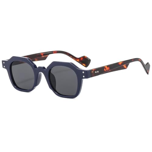 Lunettes de soleil carrées vintage pour femme : oubliez l'éblouissement avec le style rivets