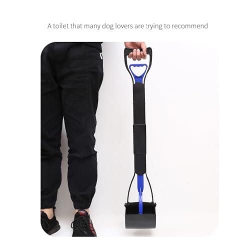 Ceasyde Kotschaufel für große Hunde, 81,3 cm langer Griff, zum Entfernen von Hundekot für mittelgroße und große Hunde, Tierabfälle oder Gartenabfälle, kein Bücken nötig