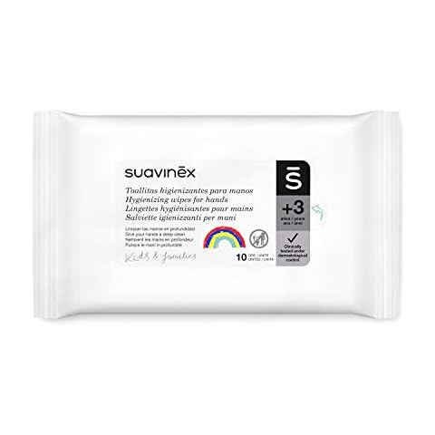 SUAVINEX Toallitas de Manos para Niños +3 Años, 10 uds. Cover