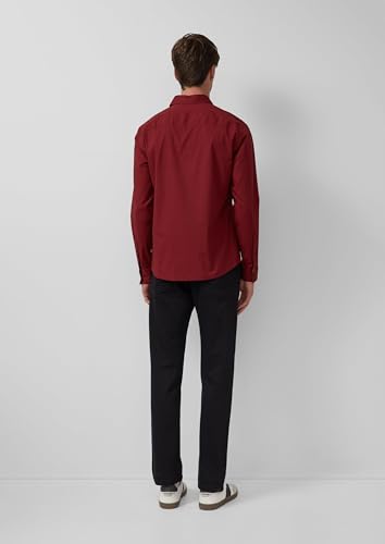 s.Oliver Slim Fit: Gemustertes Hemd mit Kentkragen – Ansicht 7