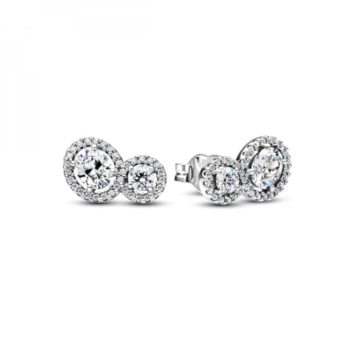 Pendientes Pandora Moments 293774C01 abrazo
