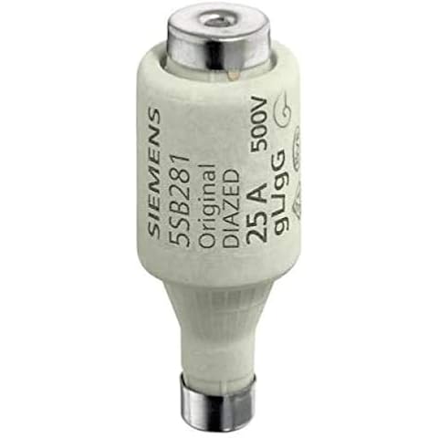 Fusibles DIAZED SIEMENS 25 A Cover