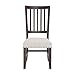 Jofran Inc. Willow Creek Solid Pine Upholstered Slatback Chair (Set of 2)
