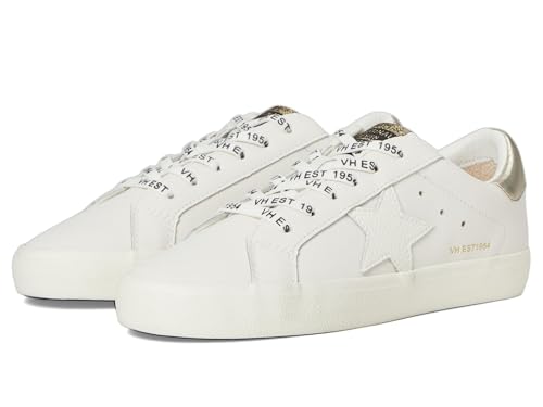 Image of VINTAGE HAVANA Womens Kate Slip On Sneakers Shoes Casual - Gold, White
