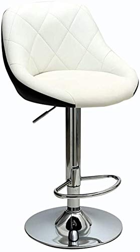 JM-stool Bar Chair - Adjustable Rotating Breakfast Seat Kitchen Bar Stool, Lift Set Solid Wood Lifting Counter Stool High Chair, Height Chair Bar Stool (Color : D)