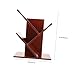 Angoily Vinyl Record Storage Desktop Book Organizer Table Tree Bookshelf Book Storage Holder
