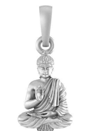 Pendentif spirituel en argent sterling 925 médaillon religieux mixte