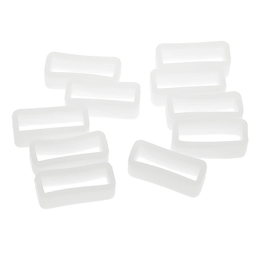 LOOM TREE® 8mm Width White Silicone Watch Strap Band Keeper Holder Retainer Loop 18mm| Watches, Parts & Accessories | Wristwatch Bands (B09ZTSP5X4) Amazon Price History, Amazon Price Tracker