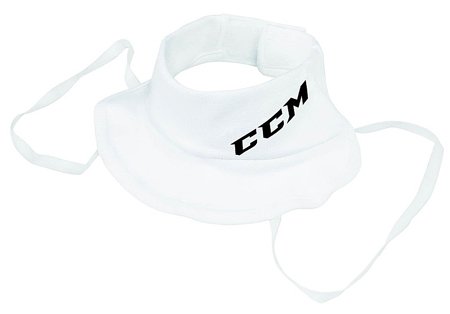CCM PRO Neck Guard Junior, color:White