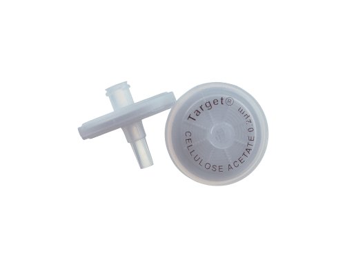 Image of Regenerated Cellulose Target Syringe Filter, Prefilter, 0.20m Pore Size, 30mm Outside Diameter (Pack of 100)