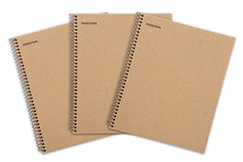 Mintra 100% Recycled Notebooks (3-Pack)