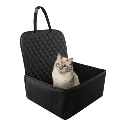 Dog Car Seat - 大型犬用 後部座席エクステンダー | 防水ペットプロテクタークッション ベッドシートカバー 車用保護シート お手入れ簡単 洗える 犬猫兼用 旅行ドライブカーアクセサリー 快適バリア SUVセーフティグッズ
