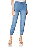 rise_style; Mittlere Taille TOM TAILOR Denim Damen 1024966 Harems Hose, Used Light Stone Blue (10118), XS