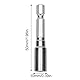 Enwye Drum Key Bohrer Adapter Percussion Instrument Zubehör, Kompatibel mit Verschiedenen Standard Elektrische Bohrer