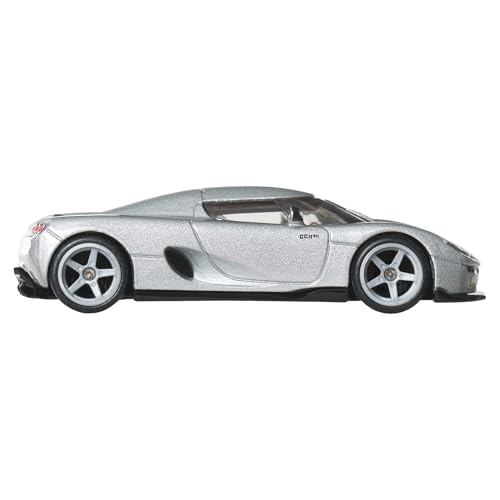 Image of Hot Wheels Koenigsegg CC850 Boulevard Vehicle, 1 Premium 1:64 Scale Sports Car, Full Metal Body Construction & Real Riders Tires, Toy for Collectors & Car Enthusiasts