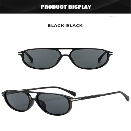 Lunettes de soleil rétro à rivets style léopard dégradé monture géométrique chic - 5