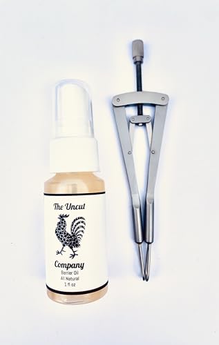 The Uncut Company Phimosis stretching Tool and exclusive Barrier Oil