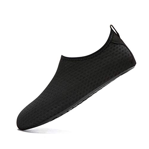 LK LEKUNI Zapatos de Agua Hombre Mujer Zapatos de Piel descalza para Surf Swim Beach Playa Yoga